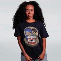CAMISETA PRETA - BOLO