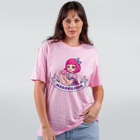 CAMISETA ROSA - MARAVILINDA