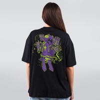 CAMISETA OVERSIZED PRETA - HAHAHA FEH