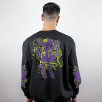 MOLETOM BÁSICO PRETO - HAHAHA FEH