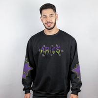 MOLETOM BÁSICO PRETO - HAHAHA FEH