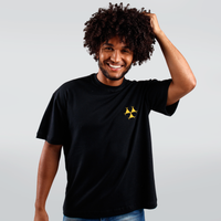 CAMISETA OVERSIZED PRETA - NEW TOQUINHO