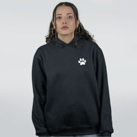 MOLETOM PRETO - NEW GATINHOS YING YANG
