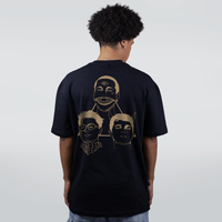 CAMISETA OVERSIZED PRETA - BENGA