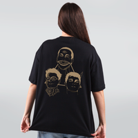 CAMISETA OVERSIZED PRETA - BENGA