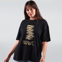 CAMISETA OVERSIZED PRETA - BENGA