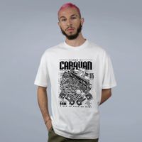 CAMISETA OVERSIZED OFF WHITE - O QUE VOCÊ QUER DE MIM?