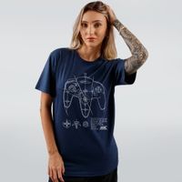 CAMISETA AZUL MARINHO - N64