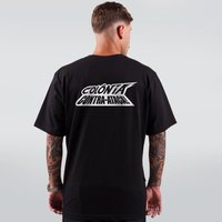 CAMISETA PRETA - CONTRA ATACA