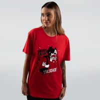 CAMISETA VERMELHA - FALSIDADE
