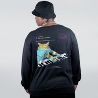 MOLETOM BÁSICO PRETO - MICHAELSOFT BINBOWS