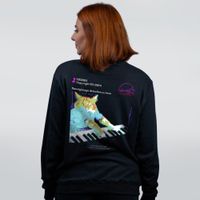MOLETOM BÁSICO PRETO - MICHAELSOFT BINBOWS