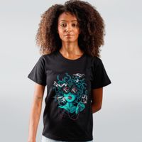 CAMISETA PRETA - MEDUSA