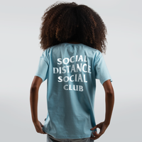 CAMISETA AZUL BEBÊ - SOCIAL DISTANCE CLUB