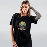 CAMISETA PRETA - HEAD CUTTER