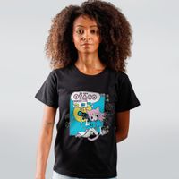 CAMISETA PRETA - SOU OTACO