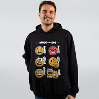 MOLETOM PRETO - MOOD DO DIA