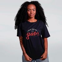 CAMISETA PRETA - FALA QUE EU SOU GATA