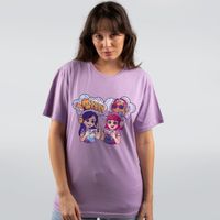 CAMISETA LILÁS - KEKE E NATY GAMER
