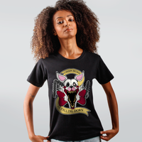 CAMISETA PRETA - QUEBRADA E CAÍDA