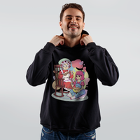 MOLETOM PRETO - KEKE E VOVÓ