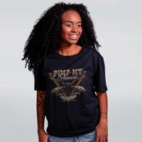 CAMISETA PRETA - PIMP MY BROOM