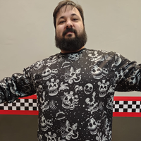 MOLETOM BÁSICO FULL PRINT - TODOS OS PESADELOS