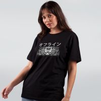 CAMISETA PRETA - OFFLINE