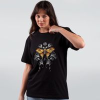 CAMISETA PRETA - NIGHT MOTH