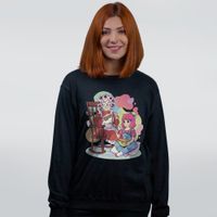 MOLETOM BÁSICO PRETO - KEKE E VOVÓ