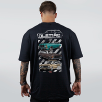 CAMISETA OVERSIZED PRETA - TRIO FORTE