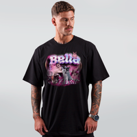 CAMISETA PRETA - BELLA HADID