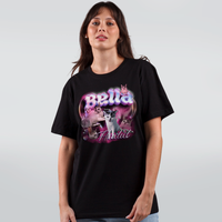 CAMISETA PRETA - BELLA HADID