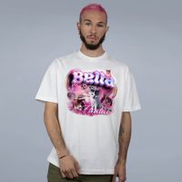 CAMISETA OVERSIZED OFF WHITE - BELLA HADID