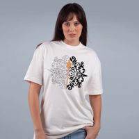 CAMISETA OVERSIZED OFF WHITE - ALFINETE