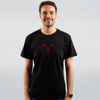 CAMISETA PRETA - RED ARIES