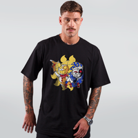 CAMISETA PRETA - DIA E NOITE