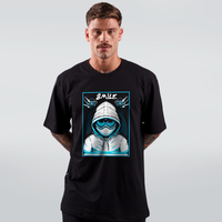 CAMISETA PRETA - SMILE BAUERS