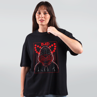 CAMISETA OVERSIZED PRETA - BAD BAUERS