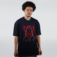 CAMISETA OVERSIZED PRETA - BAD BAUERS