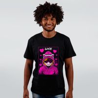 CAMISETA PRETA - LOVE BAUERS