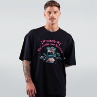 CAMISETA OVERSIZED PRETA - BABY EU AINDA ME LEMBRO