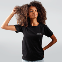CAMISETA PRETA - DESCULPA FOI MINHA ANSIEDADE