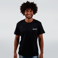 CAMISETA PRETA - DESCULPA FOI MINHA ANSIEDADE