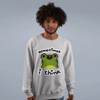 MOLETOM BÁSICO CINZA - PENSAMENTOS