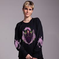 MANGA LONGA PRETA - RAINHA INOMINÁVEL