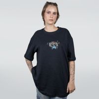 CAMISETA OVERSIZED PRETA - BOOMBOUNCE