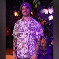 CAMISA DE BOTÃO OVERSIZED - MANIKOMIO