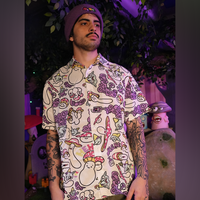 CAMISA DE BOTÃO OVERSIZED - MANIKOMIO