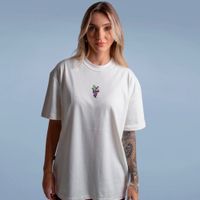 CAMISETA OVERSIZED OFF WHITE - GNOMO